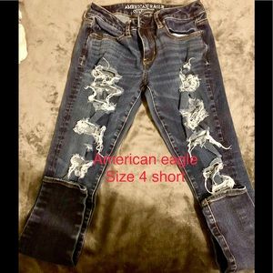 American eagle jeans. Size 4 short.